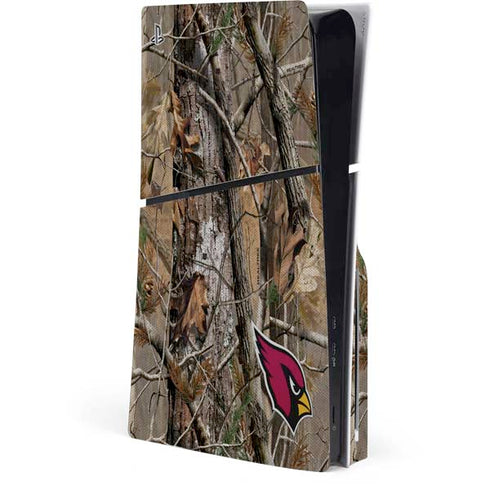 NFL Arizona Cardinals Realtree AP Camo PS5 Slim Disk Console Skin