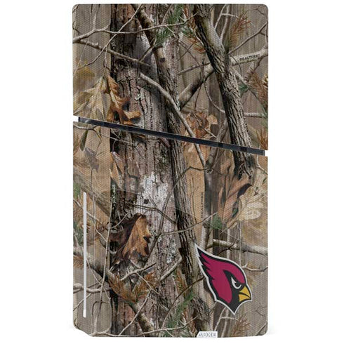 NFL Arizona Cardinals Realtree AP Camo PS5 Slim Disk Console Skin