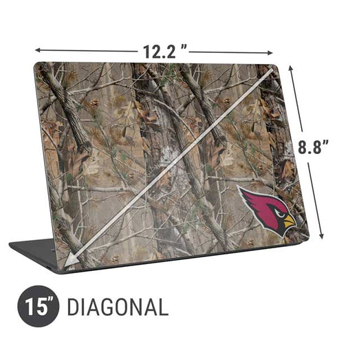 NFL Arizona Cardinals Realtree AP Camo Universal Laptop 15in (12.2 x 8.8in) Skin