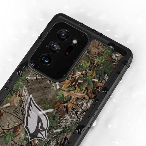 NFL Arizona Cardinals Realtree Xtra Green Camo Galaxy Note20 Ultra 5G Waterproof Case