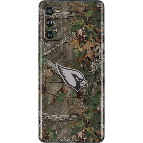 NFL Arizona Cardinals Realtree Xtra Green Camo Galaxy S20 Fan Edition Skin