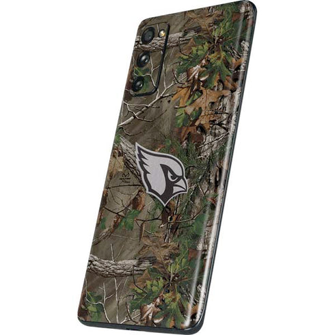 NFL Arizona Cardinals Realtree Xtra Green Camo Galaxy S20 Fan Edition Skin