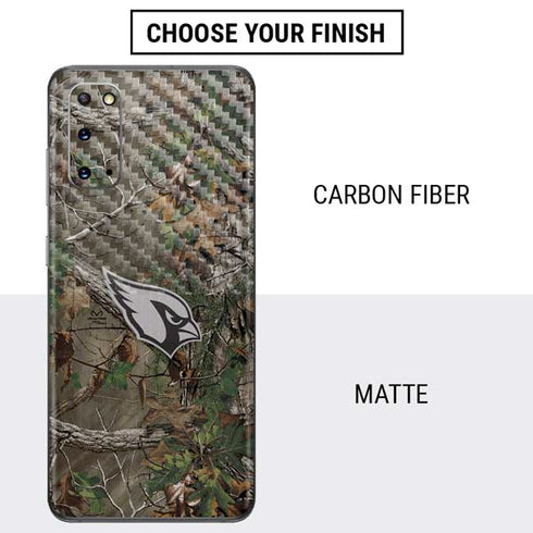 NFL Arizona Cardinals Realtree Xtra Green Camo Galaxy S20 Skin