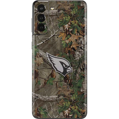 NFL Arizona Cardinals Realtree Xtra Green Camo Galaxy S21 Plus 5G Skin