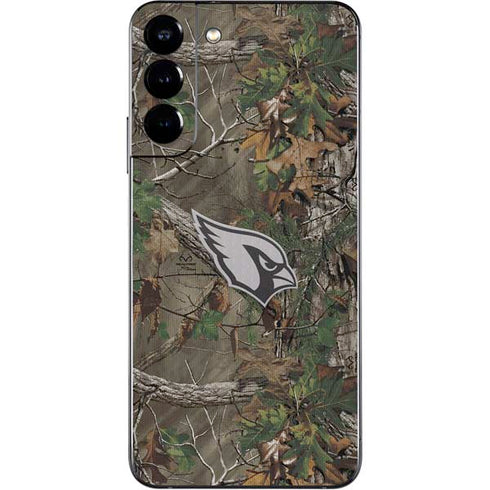 NFL Arizona Cardinals Realtree Xtra Green Camo Galaxy S22 Plus Skin