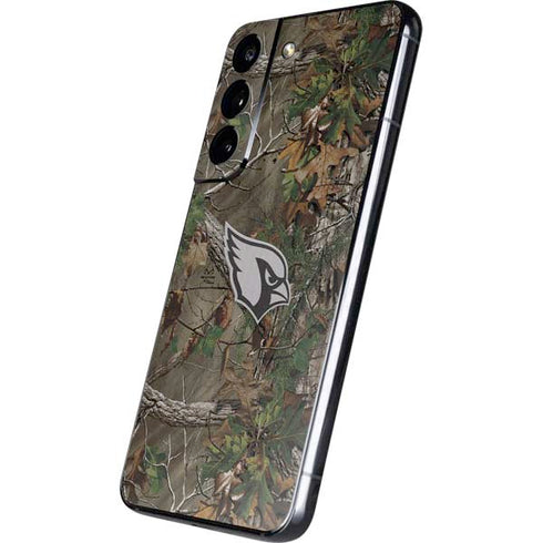 NFL Arizona Cardinals Realtree Xtra Green Camo Galaxy S22 Skin