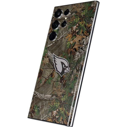NFL Arizona Cardinals Realtree Xtra Green Camo Galaxy S22 Ultra Skin