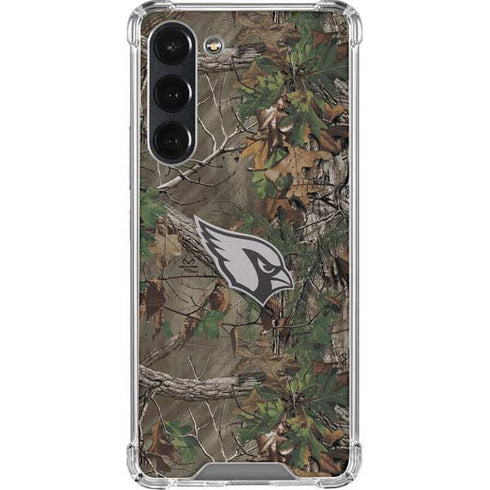 NFL Arizona Cardinals Realtree Xtra Green Camo Galaxy S23 Plus Clear Case