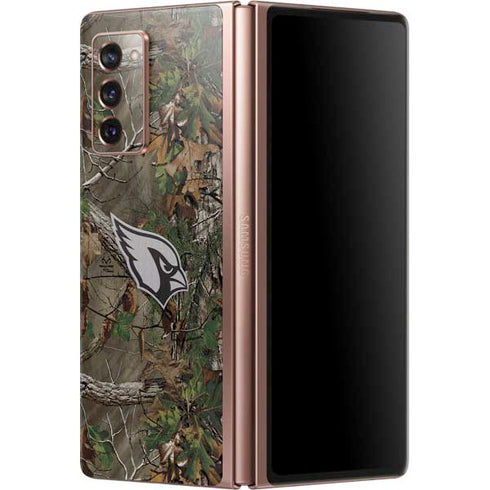 NFL Arizona Cardinals Realtree Xtra Green Camo Galaxy Z Fold2 5G Skin
