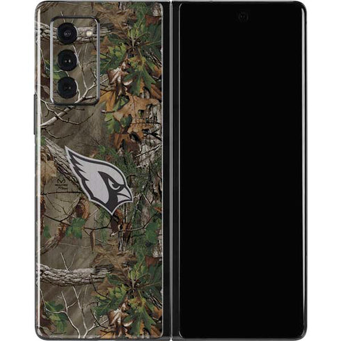 NFL Arizona Cardinals Realtree Xtra Green Camo Galaxy Z Fold2 5G Skin
