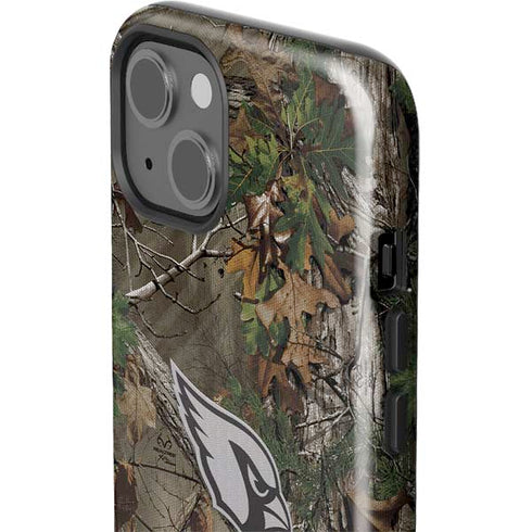NFL Arizona Cardinals Realtree Xtra Green Camo iPhone 15 Plus Impact Case