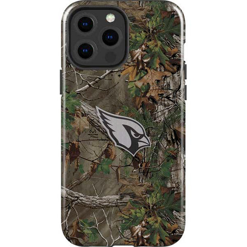 NFL Arizona Cardinals Realtree Xtra Green Camo iPhone 15 Pro Max Impact Case