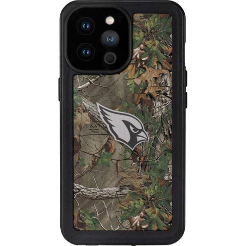 NFL Arizona Cardinals Realtree Xtra Green Camo iPhone 14 Pro Max Waterproof Case