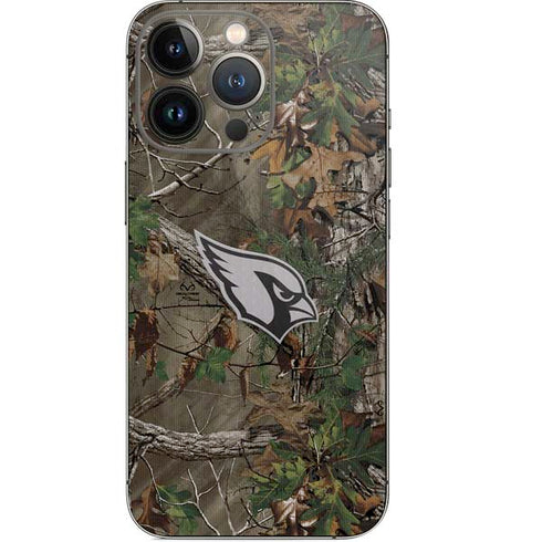 NFL Arizona Cardinals Realtree Xtra Green Camo iPhone 14 Pro Skin