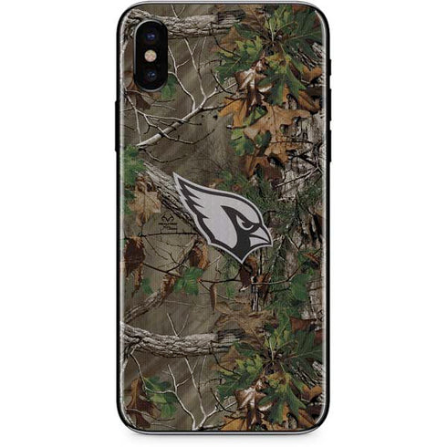 NFL Arizona Cardinals Realtree Xtra Green Camo iPhone X Skin