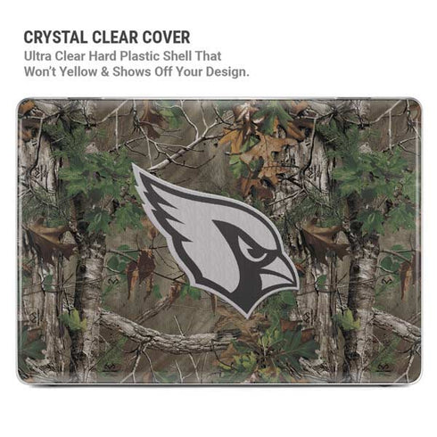 NFL Arizona Cardinals Realtree Xtra Green Camo MacBook Air 15in (2023-2025) Case plus Skin