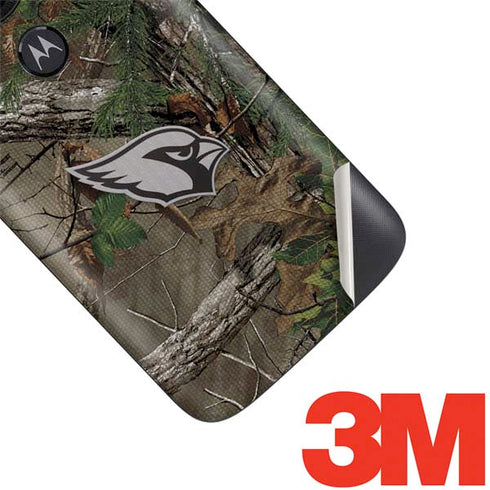 NFL Arizona Cardinals Realtree Xtra Green Camo Moto E5 Play Skin