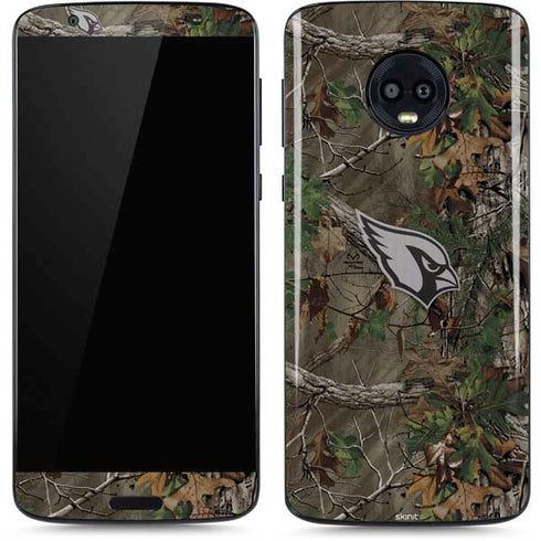 NFL Arizona Cardinals Realtree Xtra Green Camo Moto G6 Skin