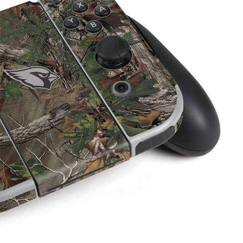NFL Arizona Cardinals Realtree Xtra Green Camo Nintendo Switch OLED (2021) Skin