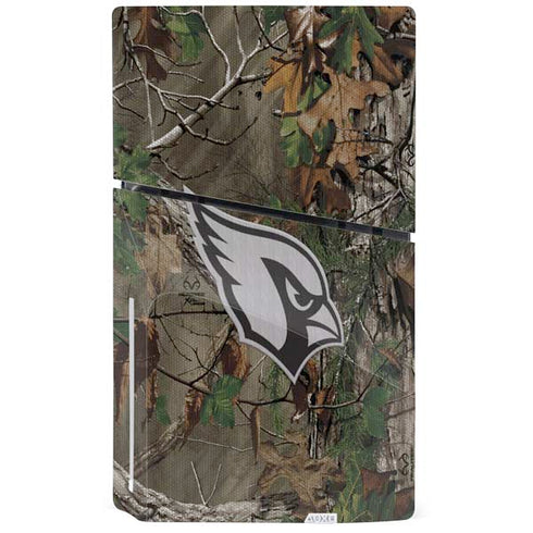 NFL Arizona Cardinals Realtree Xtra Green Camo PS5 Slim Disk Console Skin