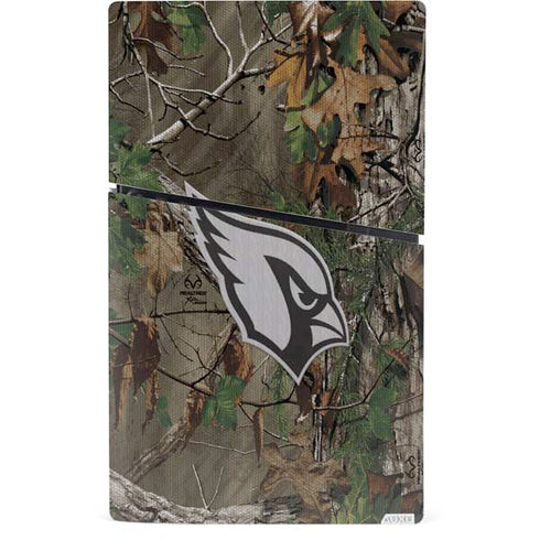 NFL Arizona Cardinals Realtree Xtra Green Camo PS5 Slim Digital Edition Console Skin