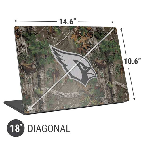 NFL Arizona Cardinals Realtree Xtra Green Camo Universal Laptop 18in (14.6 x 10.6in) Skin