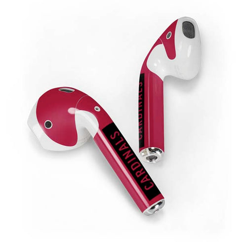 NFL Arizona Cardinals Red Performance Series Apple AirPods 2 Skin