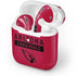 NFL Arizona Cardinals Red Performance Series Apple AirPods 2 Skin