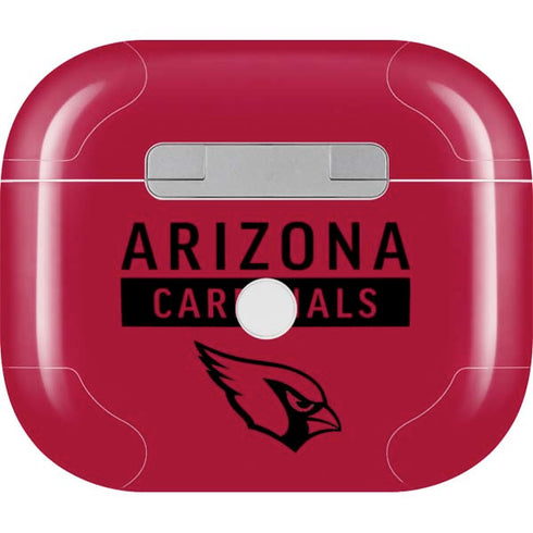 NFL Arizona Cardinals Red Performance Series Apple AirPods (3rd Gen 2021) Skin