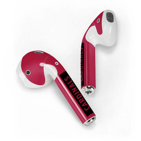 NFL Arizona Cardinals Red Performance Series Apple AirPods Skin