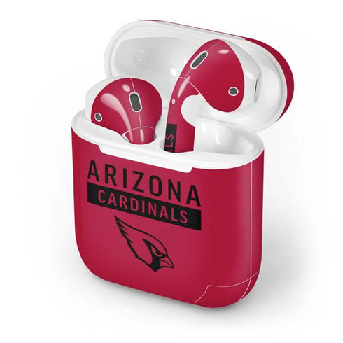 NFL Arizona Cardinals Red Performance Series Apple AirPods Skin