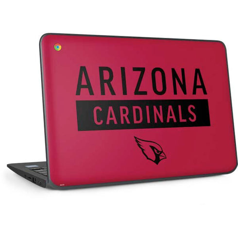 NFL Arizona Cardinals Red Performance Series HP Chromebook Skin