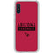 NFL Arizona Cardinals Red Performance Series Galaxy A10e Clear Case