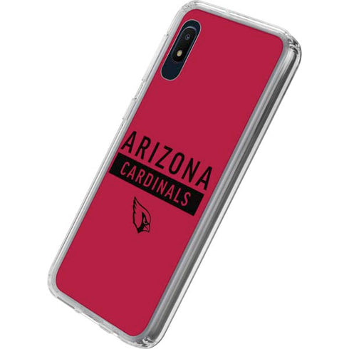 NFL Arizona Cardinals Red Performance Series Galaxy A10e Clear Case