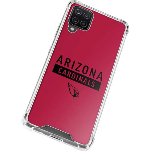 NFL Arizona Cardinals Red Performance Series Galaxy A12 Clear Case
