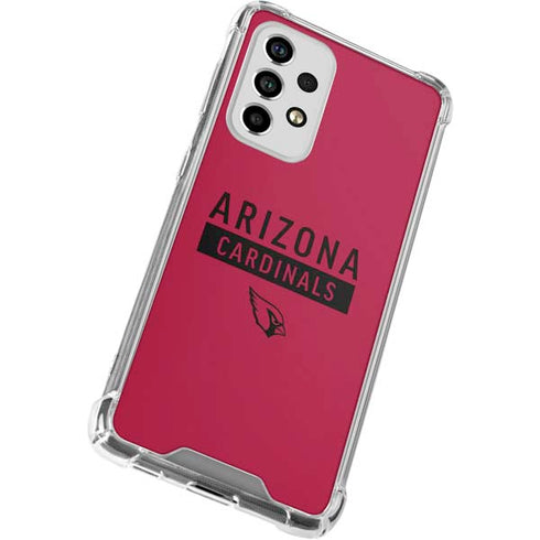 NFL Arizona Cardinals Red Performance Series Galaxy A33 5G Clear Case