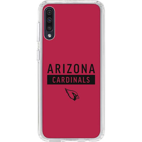 NFL Arizona Cardinals Red Performance Series Galaxy A50 Clear Case