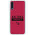 NFL Arizona Cardinals Red Performance Series Galaxy A50 Clear Case