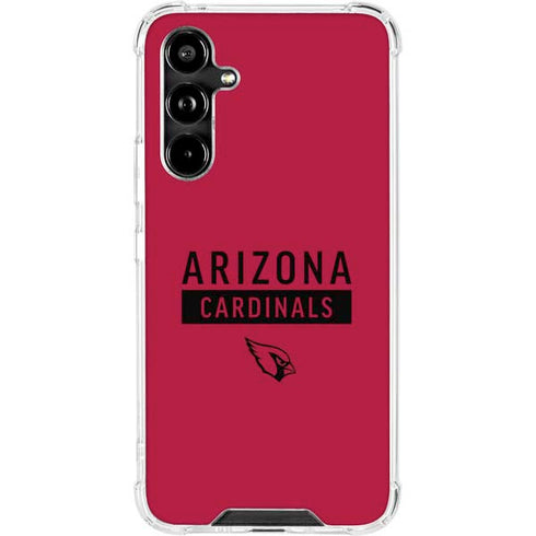 NFL Arizona Cardinals Red Performance Series Galaxy A54 5G Clear Case