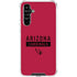 NFL Arizona Cardinals Red Performance Series Galaxy A54 5G Clear Case