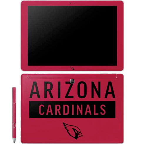 NFL Arizona Cardinals Red Performance Series Galaxy Book 12in Skin
