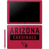 NFL Arizona Cardinals Red Performance Series Galaxy Book 12in Skin
