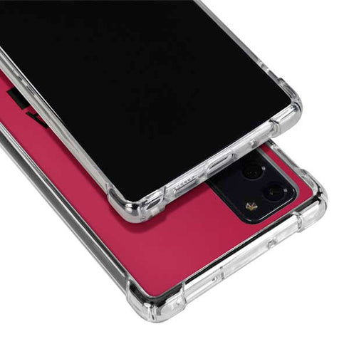 NFL Arizona Cardinals Red Performance Series Galaxy Note20 5G Clear Case
