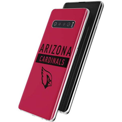 NFL Arizona Cardinals Red Performance Series Galaxy S10 Plus Skin