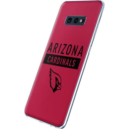 NFL Arizona Cardinals Red Performance Series Galaxy S10e Skin