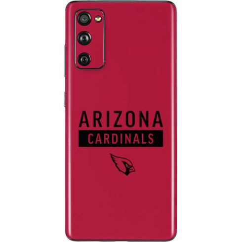 NFL Arizona Cardinals Red Performance Series Galaxy S20 Fan Edition Skin