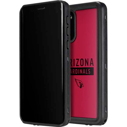 NFL Arizona Cardinals Red Performance Series Galaxy S20 Plus Waterproof Case