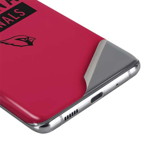 NFL Arizona Cardinals Red Performance Series Galaxy S20 Skin