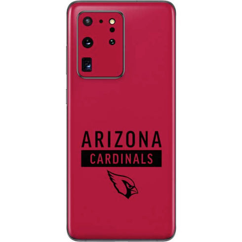 NFL Arizona Cardinals Red Performance Series Galaxy S20 Ultra 5G Skin
