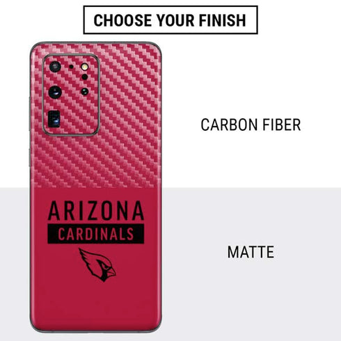 NFL Arizona Cardinals Red Performance Series Galaxy S20 Ultra 5G Skin